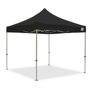 Caravan Canopy 21003205051 Polyester Deluxe Kit, 10' x 10', Black - Default Title