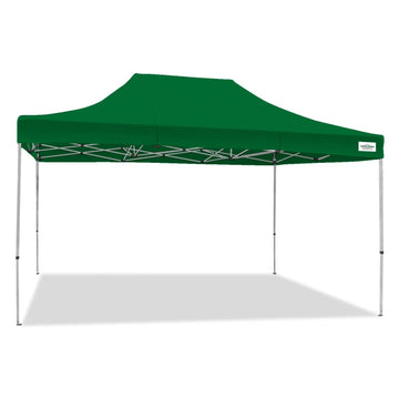 Caravan Canopy Polyester Deluxe Kit, 10' x 20', Green - 15'