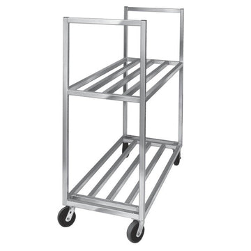 Channel Manufacturing Inc. BBT-2 Aluminum Utility Cart, 27" Wide, Silver - Default Title