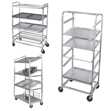 Channel Manufacturing Inc. SRS-7 Cart, 18" x 29 1/2", Silver - Default Title