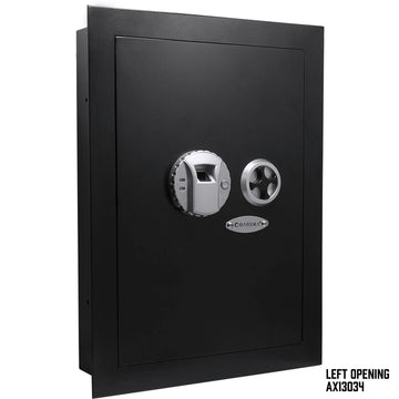 Barska Steel Safe, 0.52 cu. ft., Black - Left-Opening