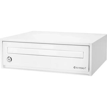 Barska CB13118 Steel Drop Box, 15 3/4" Wide, White - Default Title