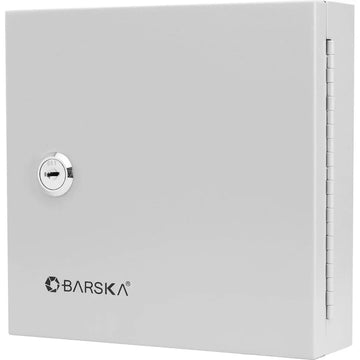 Barska Steel Key Cabinet, Gray - 10 Keys