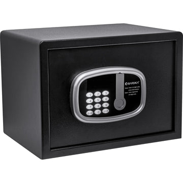 Barska HS13398 Steel Hotel Safe, 0.58 cu. ft., Black - Default Title