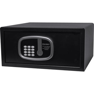Barska Steel Hotel Safe, 7 7/8" High, Black - 0.84 cu. ft.