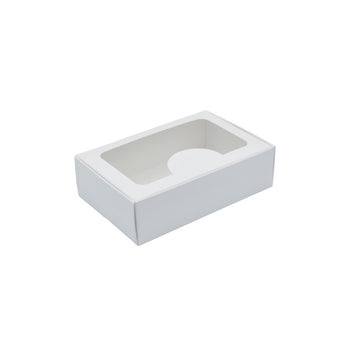 Simplex 1070W-PL Paperboard Box, 4 1/2" x 7", White, 250/Case - Default Title