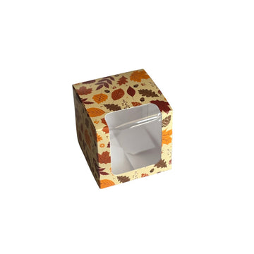 Simplex 444WR Paperboard Box, 4" x 4", White, 250/Case - Default Title
