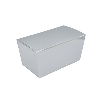 Simplex Paperboard Candy Box, 3 11/16" x 6 9/16", 250/Case - Silver