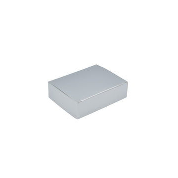 Simplex ST6 Paperboard Candy Box, 3 1/2" x 4 1/2", Silver, 250/Case - Default Title