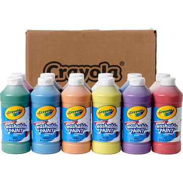 Crayola 549718 Paint, 12 Colors, Assorted - Default Title