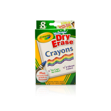 Crayola 985200 Crayon Box, 8 Colors, Assorted - Default Title