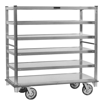 Cres Cor 271-61-5927 Aluminum Banquet Cart, 62 1/4" Wide - Default Title