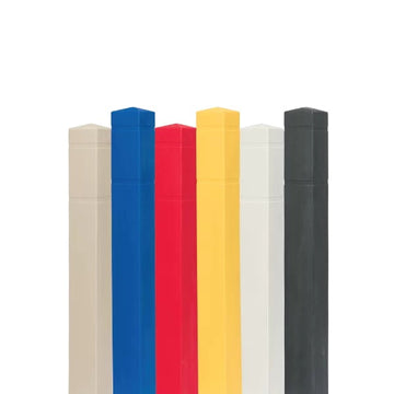 Innoplast LDPE Plastic Bollard Cover, 61 3/16" High - SBC6560BR