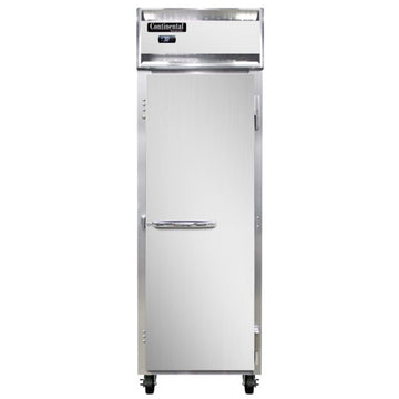 Continental Refrigerator 1R-N-SS Reach-In Refrigerator, 26" Wide, 115V - 20 cu. ft.