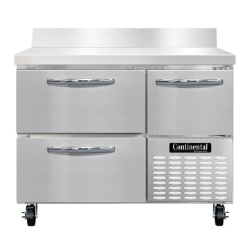 Continental Refrigerator RA43NBS Worktop Refrigerator, 12 cu. ft., 115V - Default Title