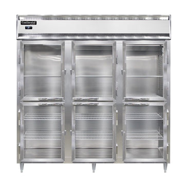 Continental Refrigerator D3RN Reach-In Refrigerator, 72 cu. ft., 115-230V - D3RN-GD-HD