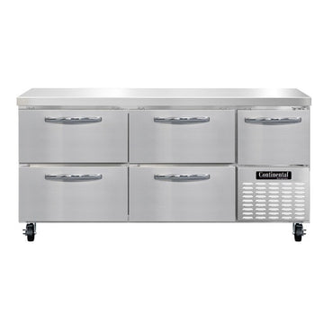 Continental Refrigerator FA68N-D Undercounter Freezer, 22 cu. ft., 115V - Default Title