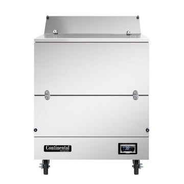 Continental Refrigerator MC3N-SS-D Milk Cooler, 13 cu. ft., 115V - Default Title