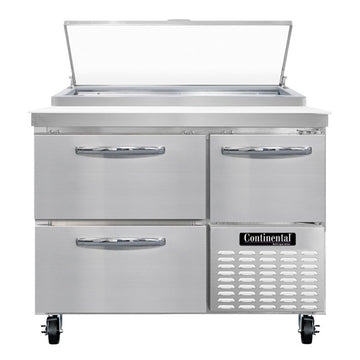 Continental Refrigerator PA43N Pizza Prep Table, 12 cu. ft., 115V - Default Title