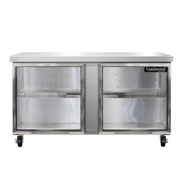 Continental Refrigerator SW60-N-GD Undercounter Refrigerator, 17 cu. ft., 115V - Default Title