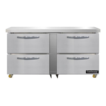 Continental Refrigerator SW60-N-U-D Undercounter Refrigerator, 17 cu. ft., 115V - Default Title