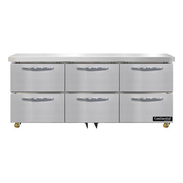 Continental Refrigerator SW72-N-U-D Undercounter Refrigerator, 20.6 cu. ft., 115V - Default Title