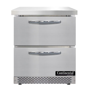 Continental Refrigerator SWF27N-FB-D Undercounter Freezer, 7.4 cu. ft. - Default Title