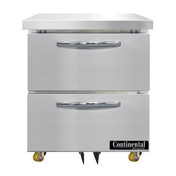 Continental Refrigerator SWF27N-U-D Undercounter Freezer, 7.4 cu. ft. - Default Title