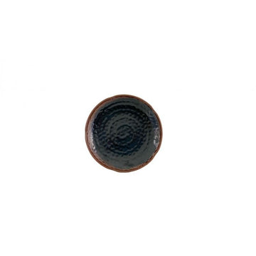 Thunder Group 1806TM Tenmoku Melamine Plate, 6" Diameter, Black, 12/Pack - Default Title