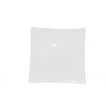 Thunder Group 24012WT Classic White Melamine Plate, 12 3/8" x 12 3/8", 12/Case - Default Title