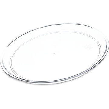Carlisle 300407 Acrylic Display Tray, 14" Diameter, Clear, 12/Pack - Default Title