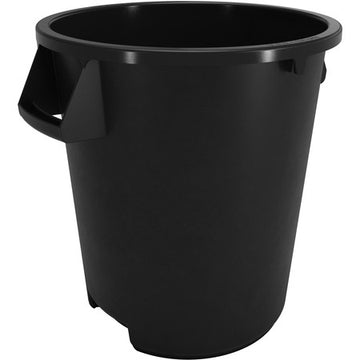Carlisle Polyethylene Trash Can, 10 gal. - Black