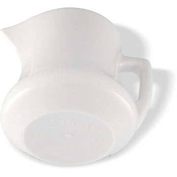 Carlisle 456302 SAN Plastic Creamer, 2.9 oz., White, 36/Case - Default Title