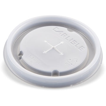 Carlisle 5109L30 Polystyrene Lid, 2 3/4" Diameter, Translucent, 1,000/Case - Default Title