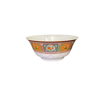 Thunder Group 5285TP Peacock Melamine Bowl, 1.65625 qt., White, 12/Case - Default Title