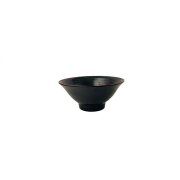 Thunder Group 5780TM Tenmoku Melamine Soup Bowl, 32 oz., Black, 12/Case - Default Title