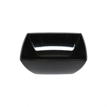 Thunder Group Classic Black Melamine Bowl, 12/Case - 8 oz.