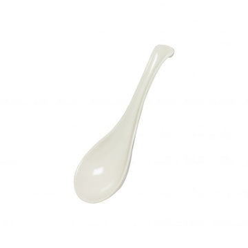 Thunder Group 7000V Melamine Soup Spoon, 1 oz., Ivory, 12/Pack - Default Title