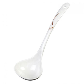 Thunder Group 7006BO Melamine Soup Ladle, 2.5 oz., White, 24/Pack - Default Title