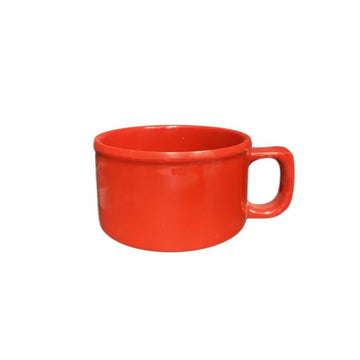 Thunder Group CR9016PR Melamine Soup Mug, 10 oz., Red, 12/Pack - Default Title