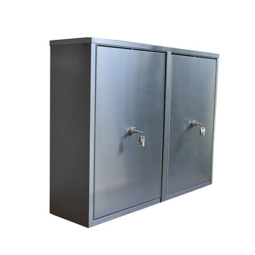 Omnimed Stainless Steel Cabinet, Silver - 22" x 4" x 15"