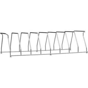 Omnimed Wire Organizer, 25 1/4" Wide, Silver - 8 Binders