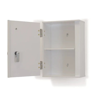 Omnimed ABS Plastic Cabinet, 4" Wide, White - 7 1/2"