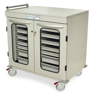 Harloff MSPM42-00GK Steel Medical Storage Cabinet, 29 1/4" x 40 1/8" - Default Title