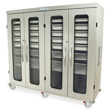 Harloff MSPM84-00GK Steel Medical Storage Cabinet, 30 1/4" x 82 1/8" - Default Title
