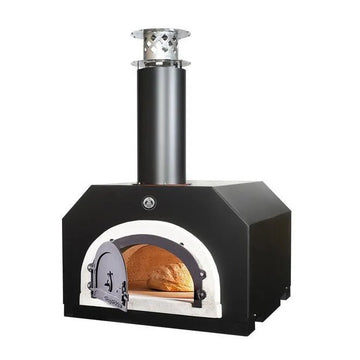 Chicago Brick Oven CBO-O-CT-500 Wood-Fired Pizza Oven, 34 1/4" Wide - Black
