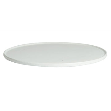 G.E.T. Enterprises DR203WW Resin-Coated Aluminum Disc, 15 3/4" Diameter, White - Default Title