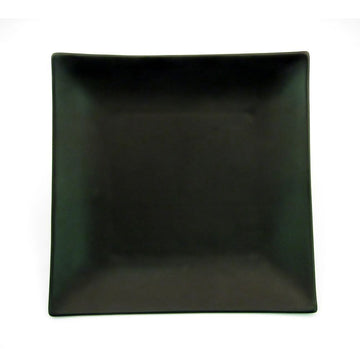 CAC China 666-5-BLK Japanese Style Stoneware Plate, 5" x 5", Black, 36/Case - Default Title