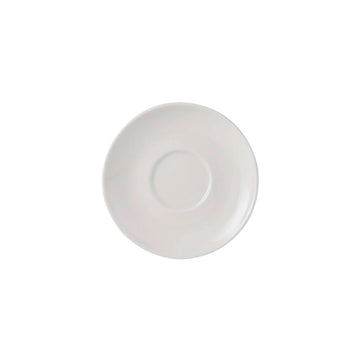 Tuxton AMU-086 Modena China Saucer, 5 1/8" Diameter, White, 36/Case - Default Title
