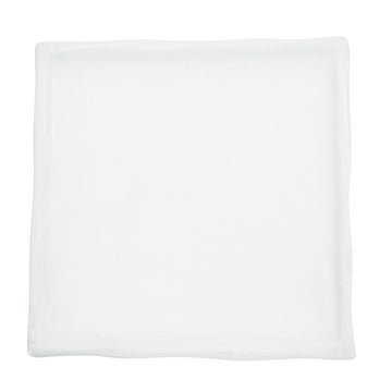CAC China BAP-5 Bamboo Porcelain Plate, 5" x 5", 36/Case - Default Title